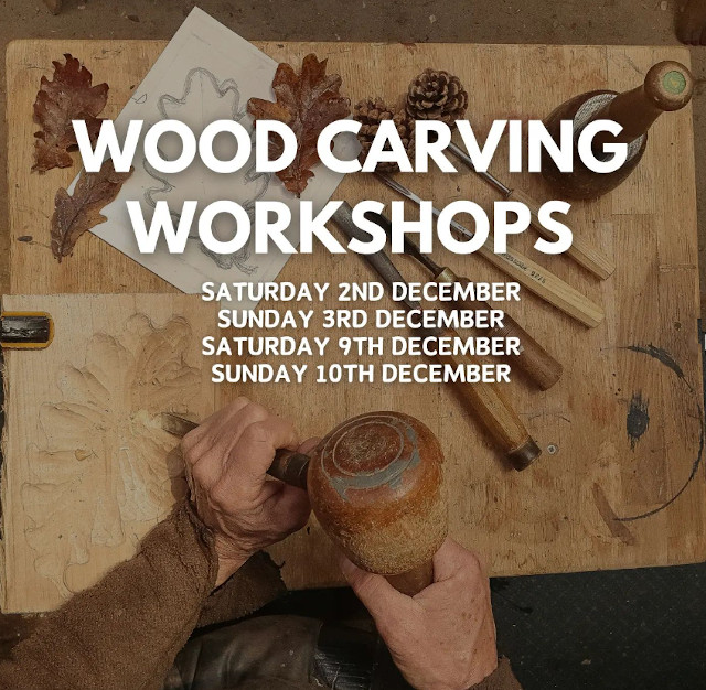 Woodcarving workshop on Instagram